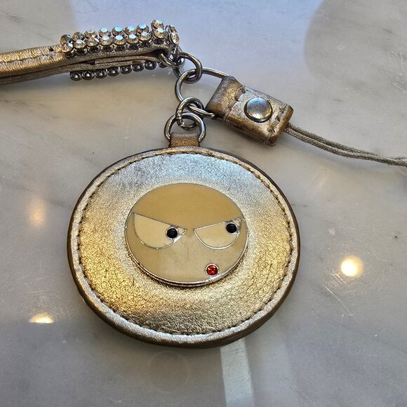 Swarovski Eliot Leather Charm/Cell Phone Wristlet - Picture 2 of 5